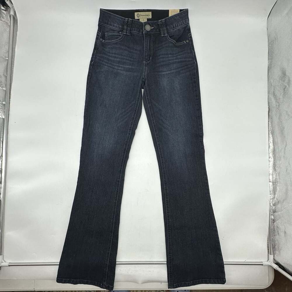 Democracy Ab-Technology Itty Bitty Bootcut Size 2 Dark Wash Booty Lift Jeans NWT